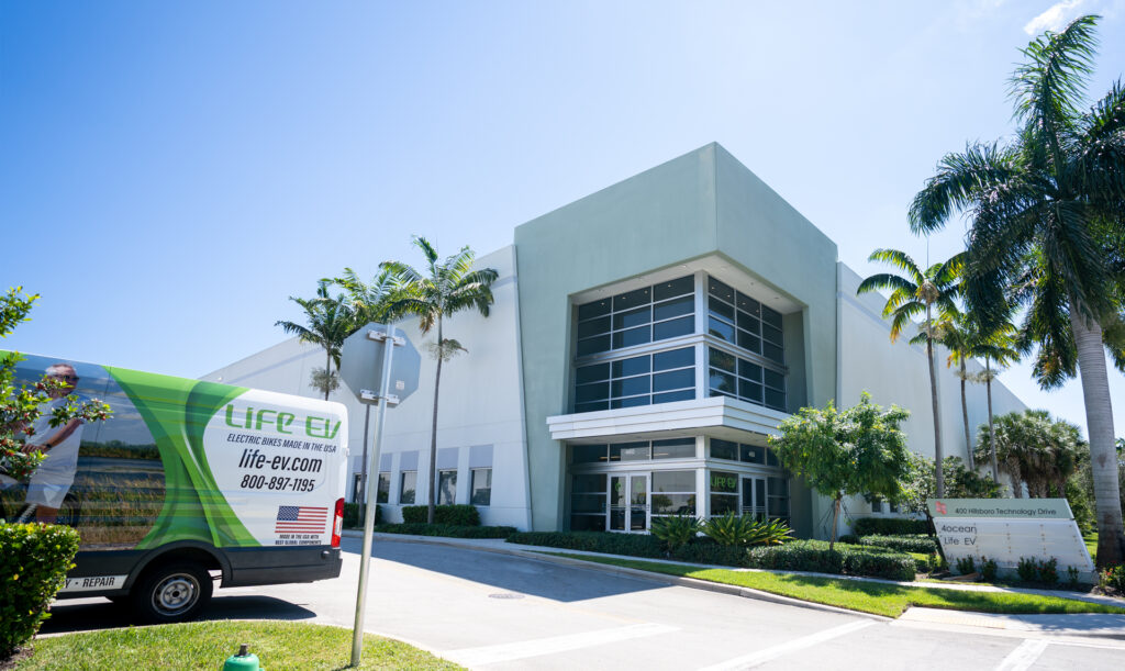 Life EV Headquarter At Deerfield Beach.